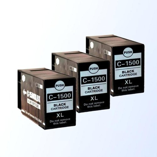 3 Druckerpatronen für Canon PGI-1500XL schwarz