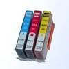 3 Druckerpatronen Color kompatibel mit HP 920 XL