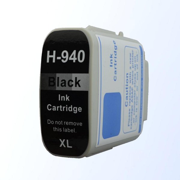 1  Druckerpatrone für HP 940 XL black mit Chip und Füllstand