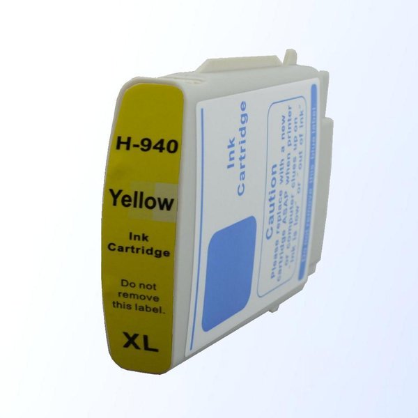 1  Druckerpatrone für HP 940 XL Yellow mit Chip und Füllstand
