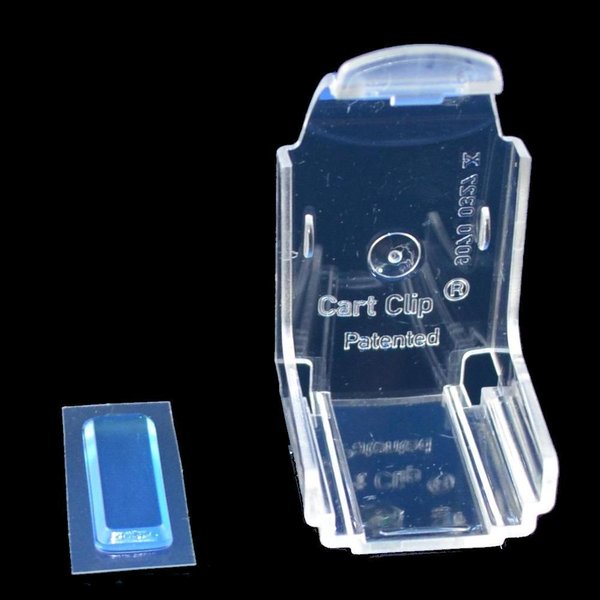 CartClip Blue Pad Aufbewahrungsclip für HP 301, u.v.a. Patronen